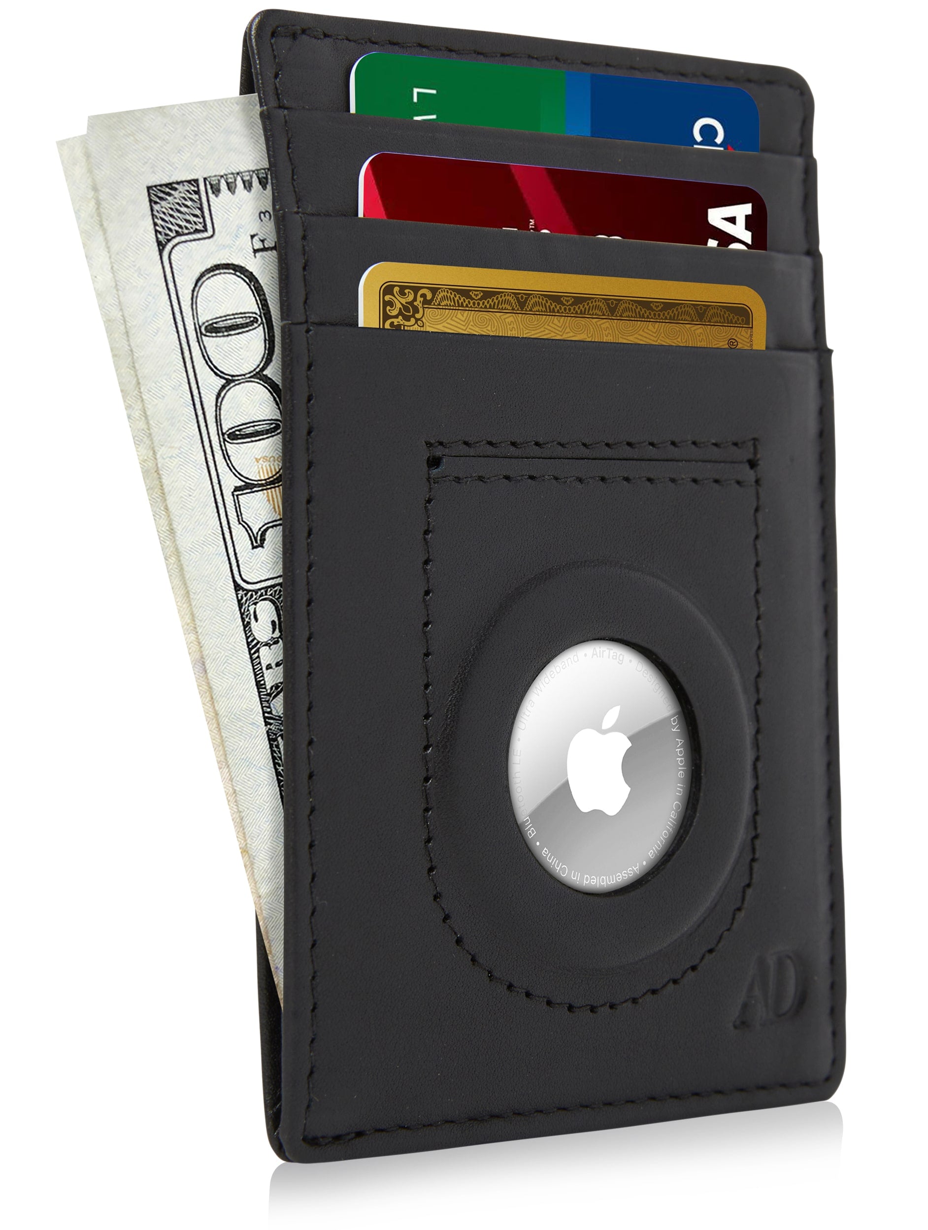 Access Denied Money Clip Bifold Wallet w/ Pull Strap, Brown